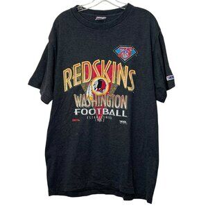 Washington Redskins Trench Ultra XL Vintage Single Stitch 1994 Graphic T-Shirt